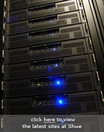 Testimonials and latest sites at Shwe Hosting